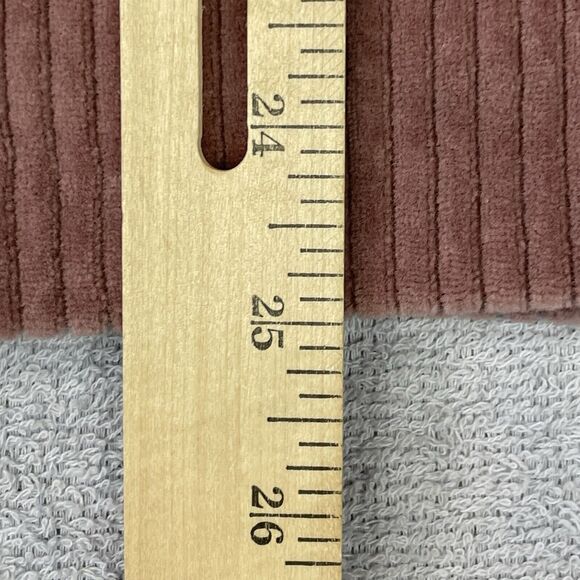 Zella Peacoat Hoodie Kangaroo Pocket Women's XL Pink Drawstring Ribbed Pattern - Picture 10 of 13